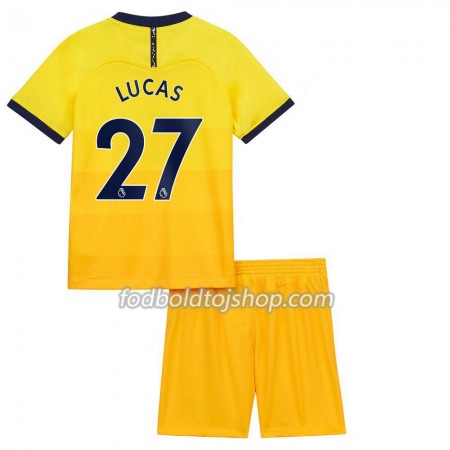 Tottenham Hotspur Lucas 27 Børn 3. Fodboldsæt 2020-21 S/S (+ Korte bukser)